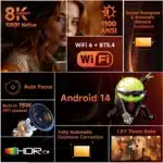Proyector Magcubic HY450 Max – 1100 ANSI Lúmenes - Full HD nativo - Imagen 4