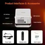 Proyector Magcubic HY450 Max – 1100 ANSI Lúmenes - Full HD nativo - Imagen 5
